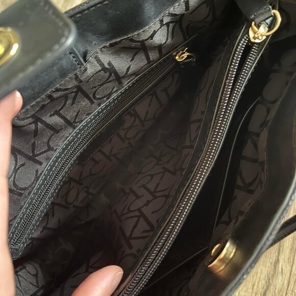 Calvin Klein Floral Tote Bag - Picture 3 of 5